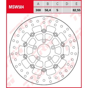 TRW | Bremsscheibe