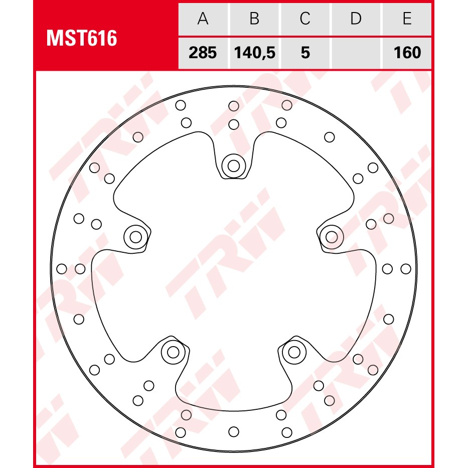 TRW | Bremsscheibe