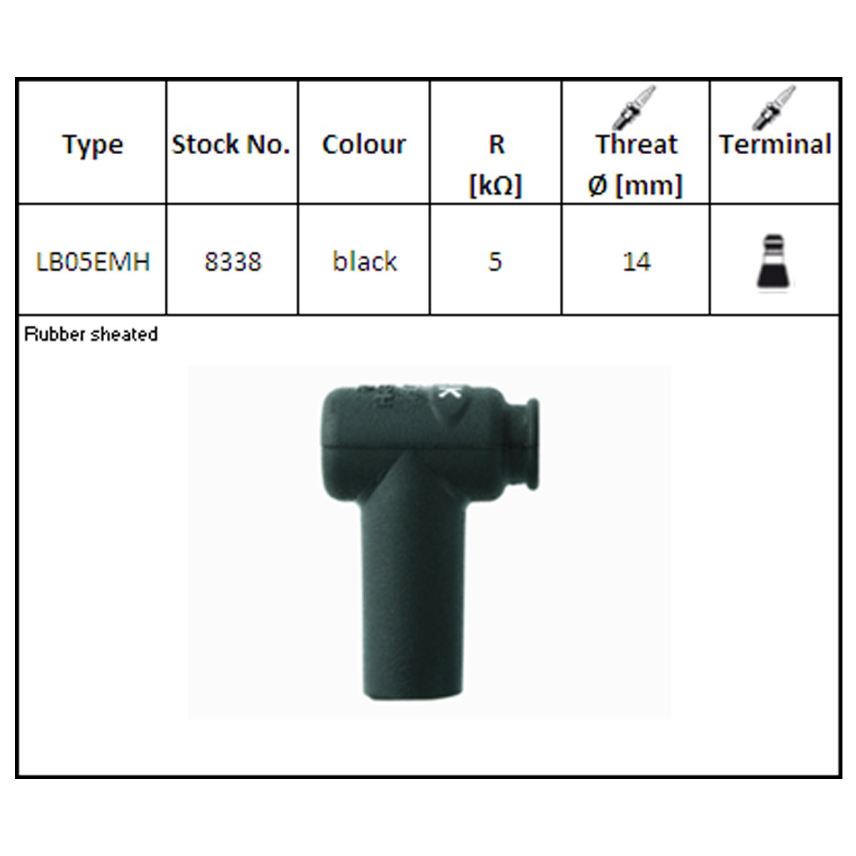 NGK | Kerzenstecker LB05EMH