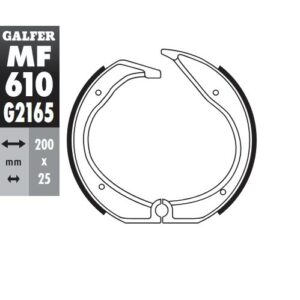 Galfer | Bremsbacken
